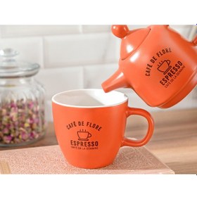 Resim Madame Coco Grand Demlik 1kcayd0130300-280ml-kiremit 