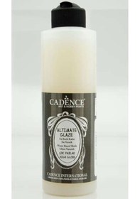 Resim Cadence Ultimate Glaze Su Bazlı Sır Vernik Parlak 250 Ml. 