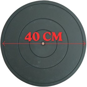 Resim Bill Counter Para Sayma Makinesi İçin Döner Tabla 40 CM 