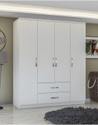 Resim Metalia Smartline 4 Kapı 2 Çekmeceli Gardrop 