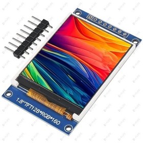 Resim Meridiangoods D-flıfe 1.8 İnç Tft Lcd Spı Ekran Modülü Arduino Raspberry Pi Esp32 Uyumlu 