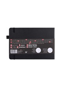 Resim Sakura 21x15 Cm Siyah Kağıt 80 Sayfa Eskiz Defteri B94141004 