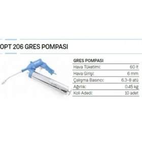 Resim Osaka Opt 206 Gres Pompası 