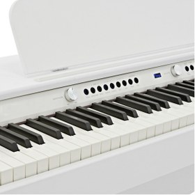 Resim Ringway RP-120WH Dijital Piyano - Beyaz (Orta Seviye - Konsol Tipi) | 88 Tuş Tam Ağırlıklı Çekiç Aksiyonlu Klavye (Hammer Action), 64 Polifoni, Dahili Eğitim Modları ve Şık Beyaz Kabin | Ölçüler: 1390 x 420 x 820 mm 