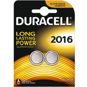 Resim DURACELL DL/CR 2016 LİTYUM DÜĞME PİL 3 VOLT 2'Lİ PAKET 