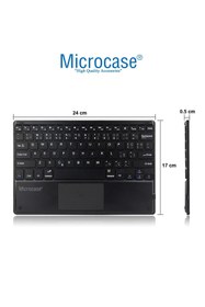 Resim Microcase Tablet Ve Telefonlar Için Bluetooth Touchpad Klavye Ve Mouse Set - Pembe Al3560 