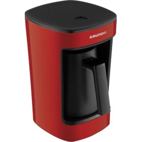 Resim Grundig Türk Kahve Makinesi 5 Fincan Kapasitesi Kırmızı 