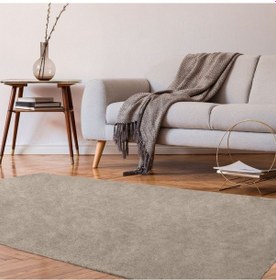 Resim Queen Yüksek Emici Kaymaz Tabanlı Yolluk/banyo Paspası Bej 80x120 Cm Bej 