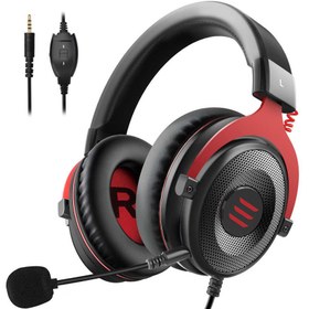 Resim Eksa E900 3.5mm Kulaklık - Siyah-Kırmızı 