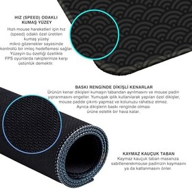 Resim Porge Gaming Sakura Mouse Pad 80x30 Cherry Blossom Mouse Pad XXL Büyük Oyuncu Mouse Altlığı Kiraz Çiçeği Mousepad (Sarı-Siyah, 80x30 cm 3mm kalınlık) 