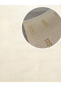 Resim Rölyef Joy Krem Kaymaz Taban Kesme Halı Yolluk 