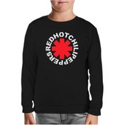 Resim Rhcp - Logo Siyah Çocuk Sweatshirt (403590926) 