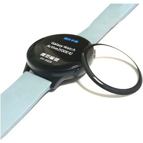 Resim Noktaks - Samsung Watch Active 2 44mm Uyumlu - Ekran Koruyucu Pmma Pet Saat Ekran Koruyucu - Şeffaf 