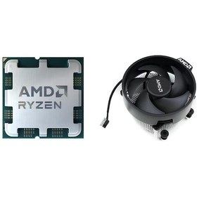 Resim Amd Ryzen 5 7600 3.8GHZ - 5.1GHZ 38MB AM5 65W Mpk Tray İşlemci 