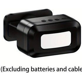 Resim Xuweiwei Siyah Kablosuz Kizilotesi Pır Hareket Sensorlu Cift Zil Sesli Kapı Zili Pil İle Calisan Modern Tasarim Kolay Kurulum 