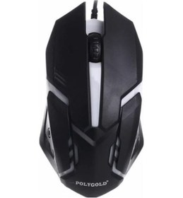 Resim Owwotech Polygold OW-883 Işıklı Kablolu Oyuncu Mouse 