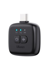 Resim Ulanzi A30 Tiny 2 Kişilik Mikrofon Seti - Siyah 