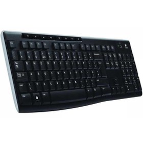 Resim AyrStore LOGITECH K270 Q TR MM KLAVYE KABLOSUZ SİYAH 920-003761 