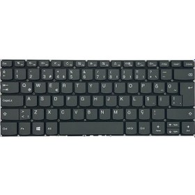 Resim Lenovo Uyumlu Flex 5-1470 Type 80xa, Flex 5-1470 Type 81c9 Klavye Füme Tr 