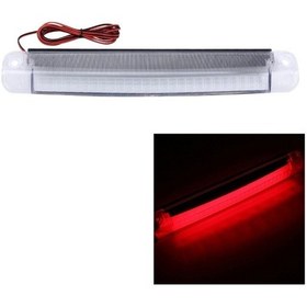 Resim Sones 18 Led Lambalı Araba Oto Üçüncü Fren Lambası, Dc 12v Kablo Uzunluğu: 80cm Kırmızı Işık 