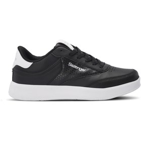 Resim Slazenger LYON I Kadın Siyah / Beyaz Günlük Spor Ayakkabısı 