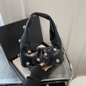 Resim 2025 Bahar Yeni Rahat Sokak Stili Küçük Ay Çantası, Moda Basit Tek Omuz Askılı Çanta, Polyester Astar, Ayarlanabilir ve Değiştirilebilir Bant, Hafif, Kişilik Tasarımı ile, Günlük Seyahat, Parti, Dışarı Çıkma için 