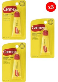 Resim Carmex Classic Lip Balm Medicated 10 Gr X3 Adet 