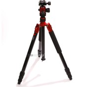 Resim Digipod A-2540fm Profesyonel Tripod Kırmızı 