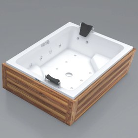 Resim Dragon Plus | Jakuzi | Oturmalı - 140x190 / İroko / 2 Kişilik 