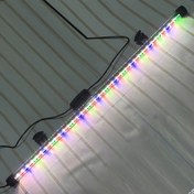 Resim 17-57cm Akvaryum Işığı, Üç Kademeli Karartma Özellikli USB Düşük Voltajlı Tank Lambası, Çiçeklenme ve Aydınlatma İçin Evrensel Bitki Büyümesi LED'si, Balık Tankı Eklentisi Işığı, Aquascaping Tutucular, Şeffaf Su Altı ışığı ile birlikte 