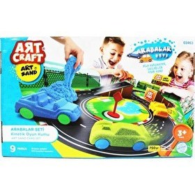 Resim Art Craft 750 GR Arabalar Kinetik Kum Seti 3463 