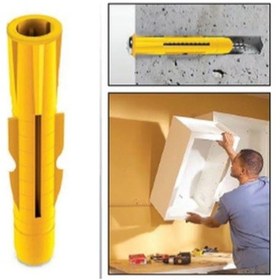 Resim Roket Dübel Vida Seti 20 Adet, 8mm dübel 5,0x40 vida 