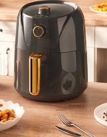 Resim HOMEND Airfryday 2505h 8 Farklı Programlı, 4,3 Litre Airfryer Antrasit 