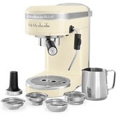 Resim KitchenAid Artisan Proline 5KES6503EAC Almond Cream Espresso Makinesi 