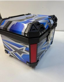 Resim Rexx 45 Litre Abs Motosiklet Arka Çanta - 11-renkli Tek Renk 