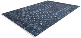 Resim Bormla Bej Modern Pamuk Makine Halısı 80x250 
