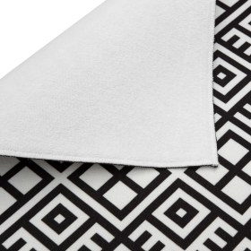 Resim Baskılı Bulaşık Kurutma Matı 46x36 Cm Kurulama Bezi Örtüsü Mf-057 Siyah 