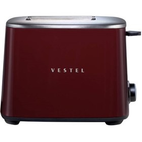 Resim Vestel Bordo Retro Ekmek Kızartma Makinesi (VESTEL.20242833) 