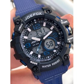 Resim Joefox Digital ve Analog 2 Yıl Garantili Kronmetre+Takvim+Alarm+Aydınlatma Erkek Kol Saati JOE.BK06 
