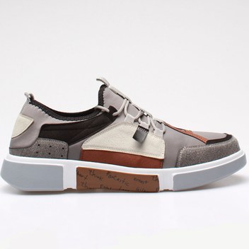 Rovigo Plus Erkek Gri Renkli Spor Ayakkabı