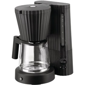 Resim Alessi Plisse Filtre Kahve Makinesi 1,5 L Siyah 