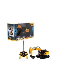 Resim Uzaktan Kumandalı Full Fonksiyonlu Rc Kepçe - 1/24 Ölçek Paletli Ekskavatör Çok Renkli 