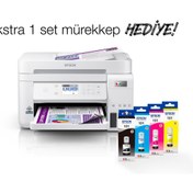 Resim Epson Ecotank L6276 Çok Fonksiyonlu Tanklı Mürekkep Püskürtmeli Yazıcı + 1 Set Mürekkep Hediyeli 