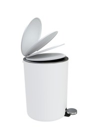 Resim Primanova Lenox 5 Lt Pedallı Beyaz Çöp Kovası Beyaz 