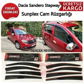 Resim Dacia Sandero Stepway Cam Rüzgarlığı Sunplex 4.Prç 