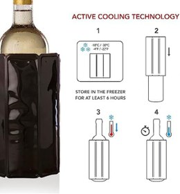 Resim BRF TkDizayn 38804606- Aktif şarap soğutucu siyah 0,75-1,0 l 1218077 