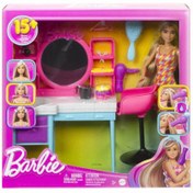 Resim HKV00 Barbie Muhteşem Kuaför Oyun Seti 