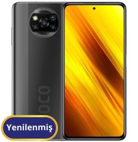 Resim Xiaomi Poco X3 Yenilenmiş TR Garanti | 128 GB 6 GB Siyah 