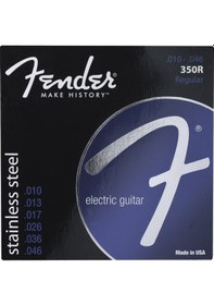 Resim Fender Stainless Stell 350R Regular Takım Tel Elektro Gitar Teli 