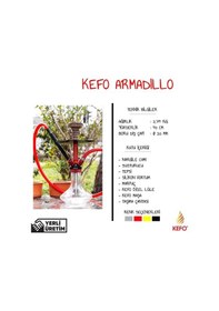 Resim Armadillo Çantalı Nargile Takımı Sarı Renk 